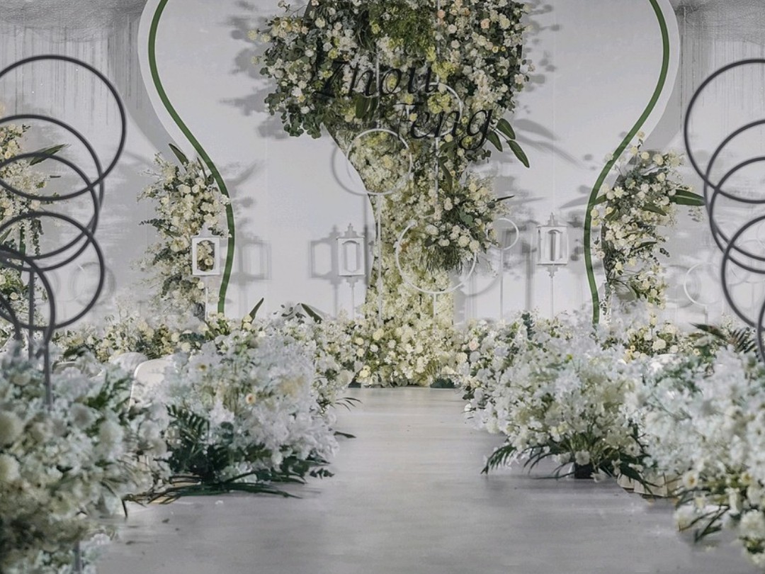 【夏日精选】夏日爆款白绿系婚礼~简约而不简单