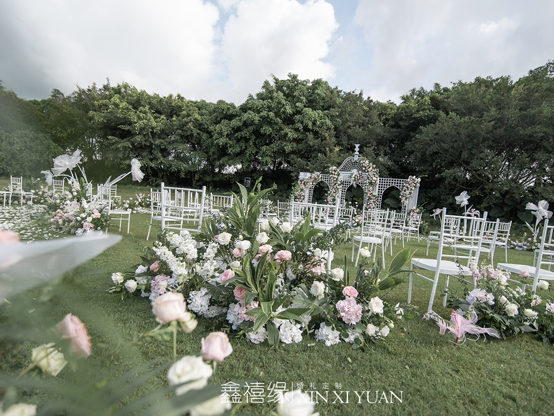 鑫禧缘婚礼定制｜超值户外小清新田园婚礼
