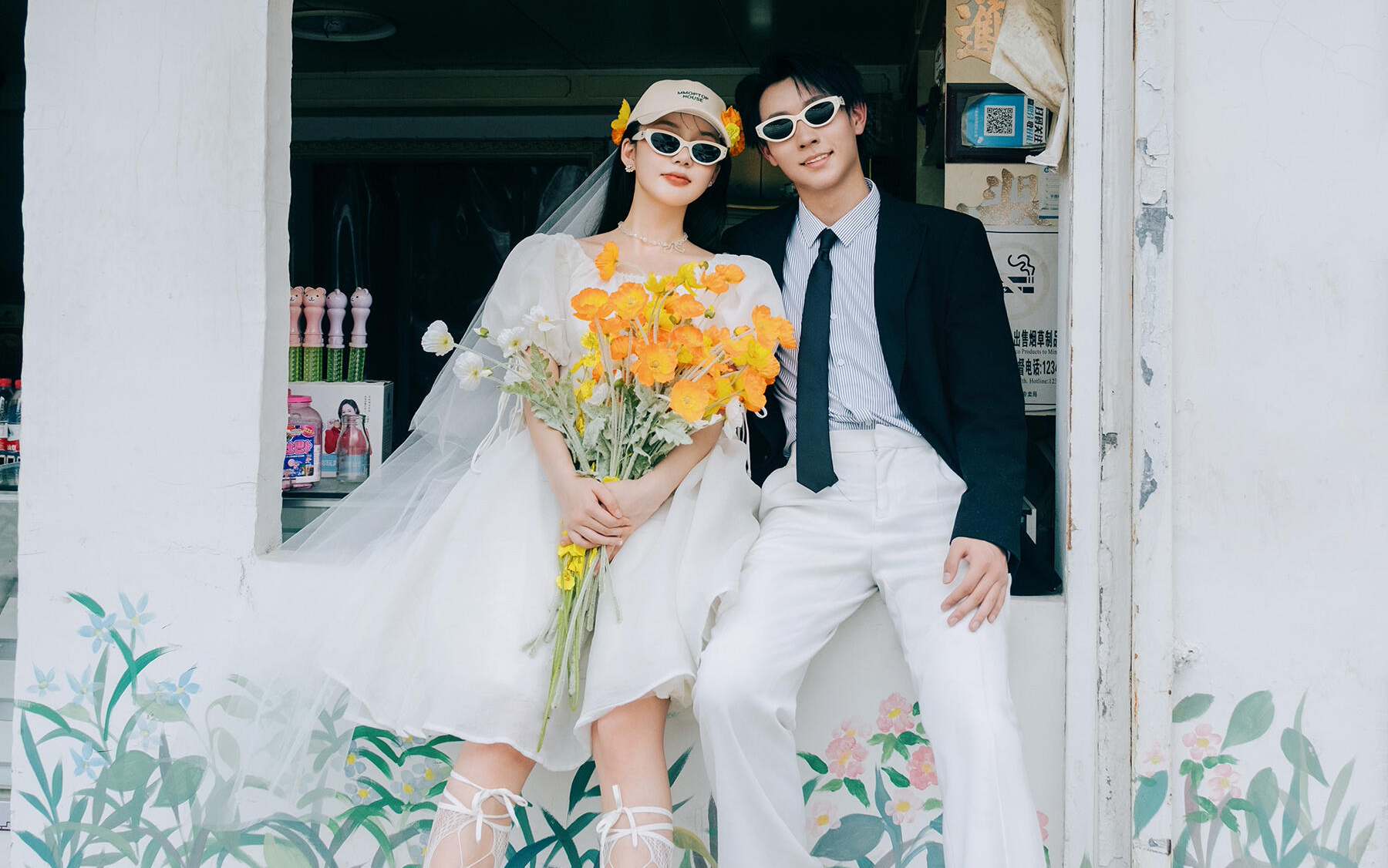 这组街拍婚纱照太绝了 太出片啦!!!