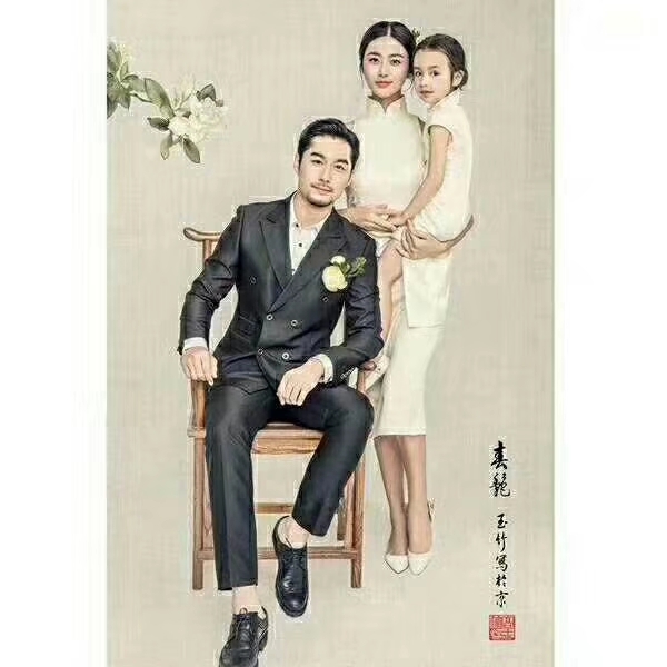 美满幸福的全家福拍摄套餐