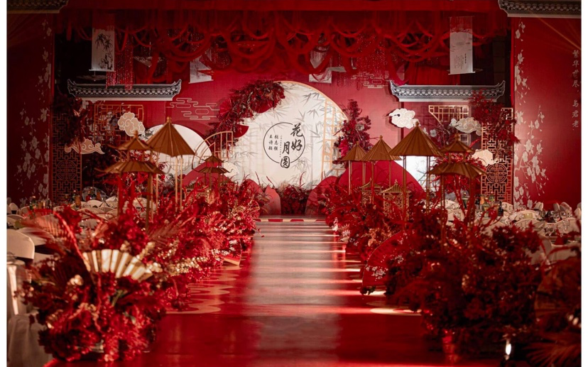 2021中式传统婚礼花好月圆系列