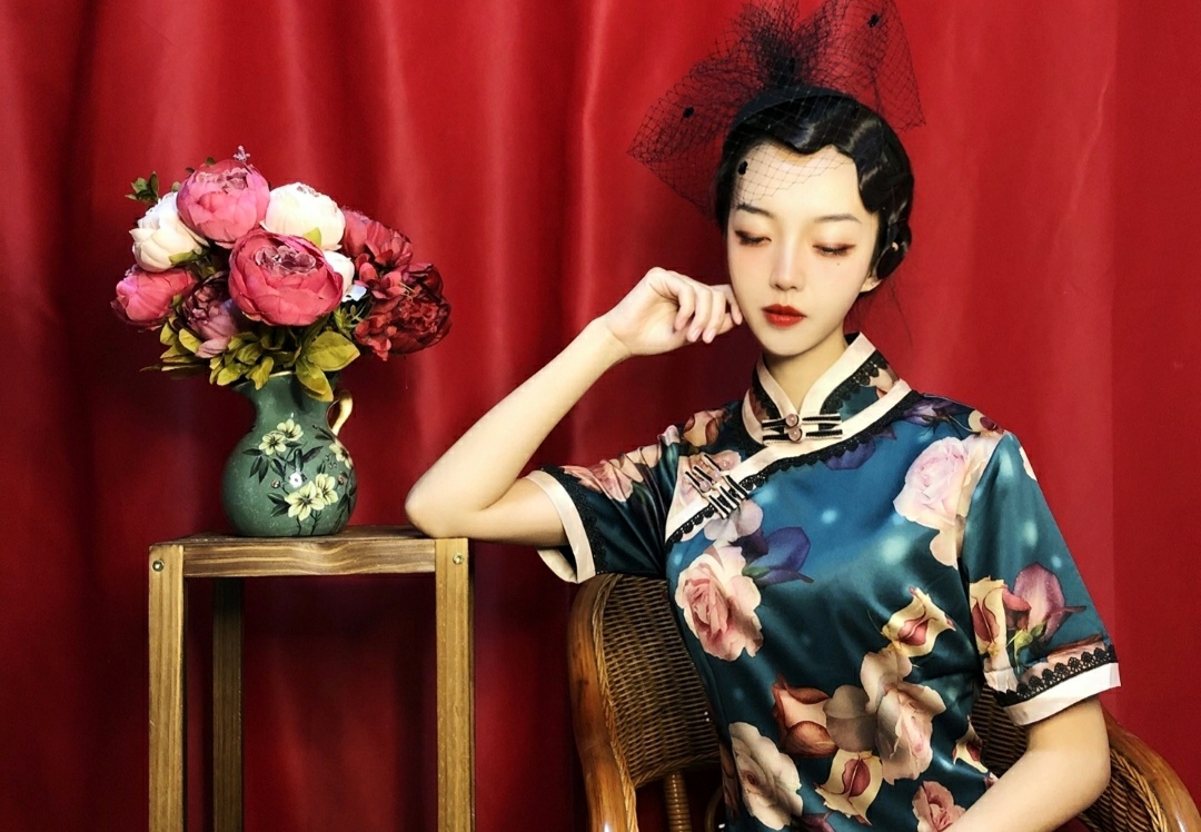 秋水竹道化妆造型