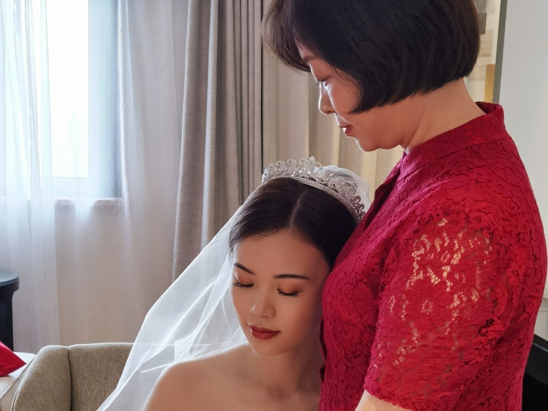 婚礼跟妆量身打造小清新，自然裸妆