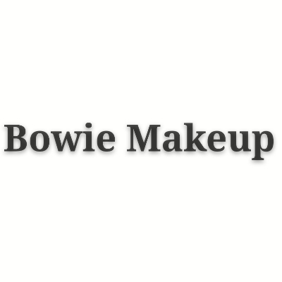 Bowie makeup