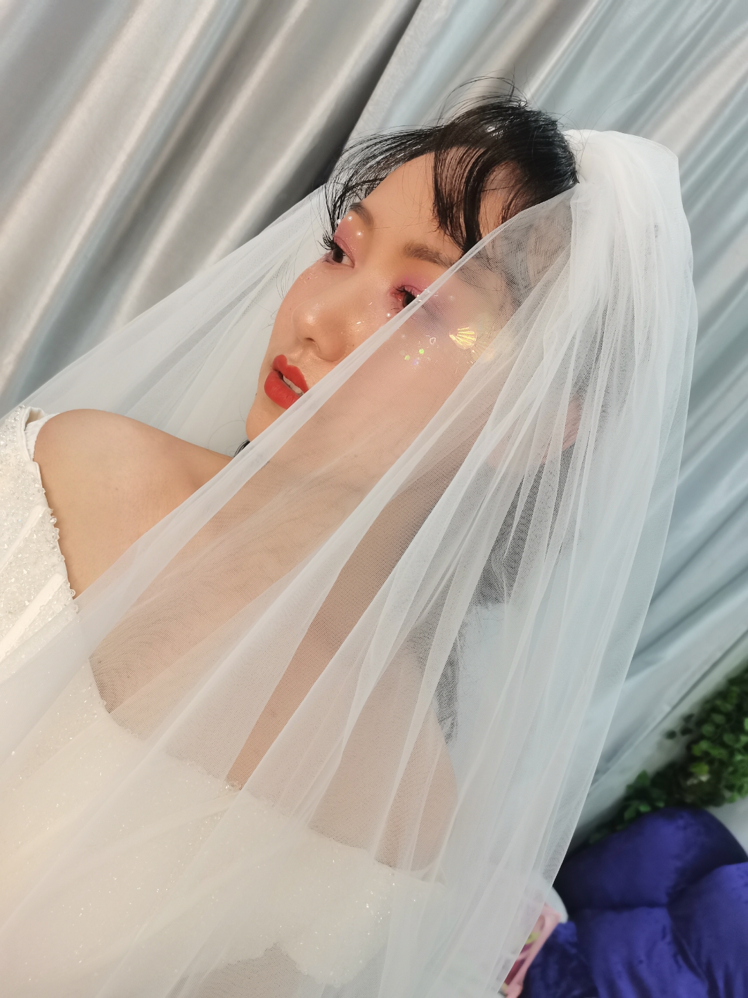 西式中式敬酒分别三套妆容