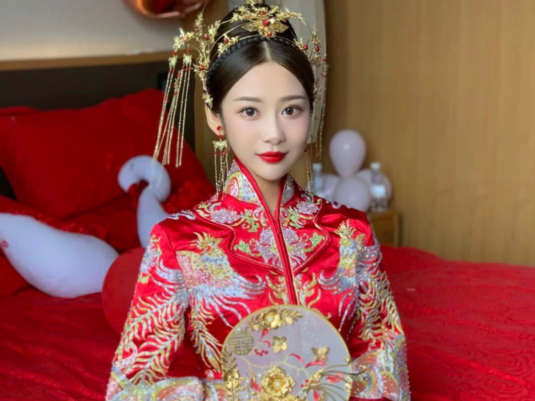 新娘当天早妆 精致自然妆面
