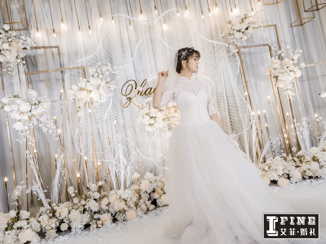 【艾菲婚礼策划】梦幻香槟白