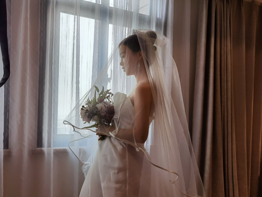 婚礼跟妆量身打造小清新，自然裸妆