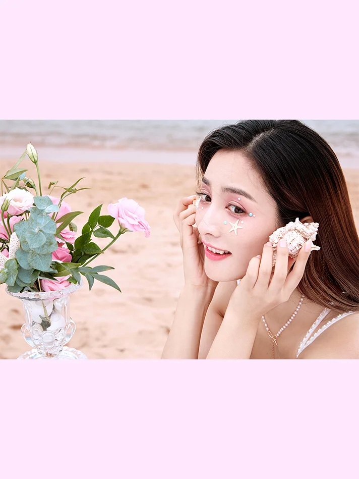 布蘭卡之戀 溫柔清新的海邊婚紗照