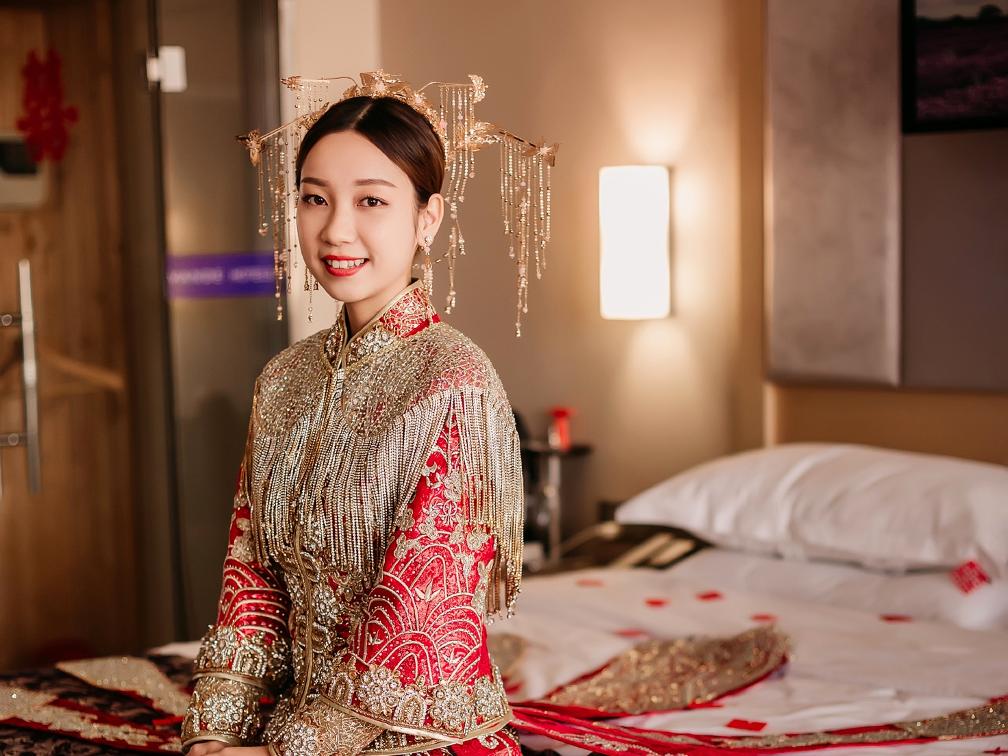 全程跟妆送妈妈伴娘妆面加造型