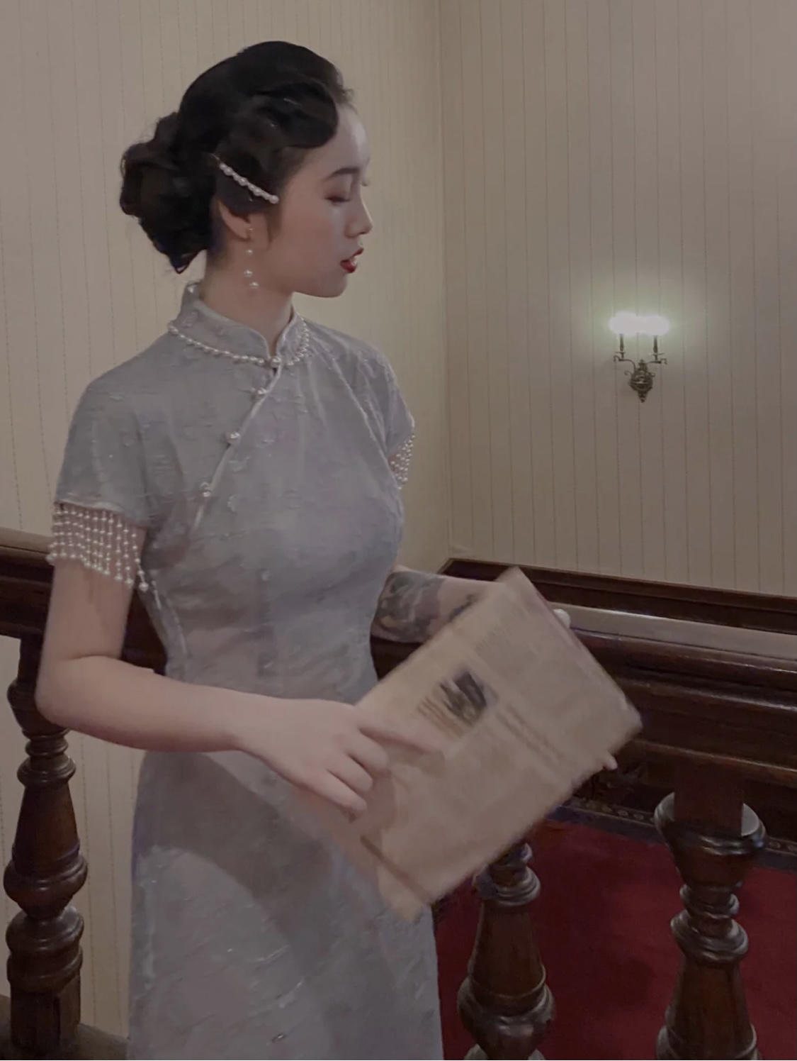 备婚日记 订婚仪式旗袍，我的中式礼服