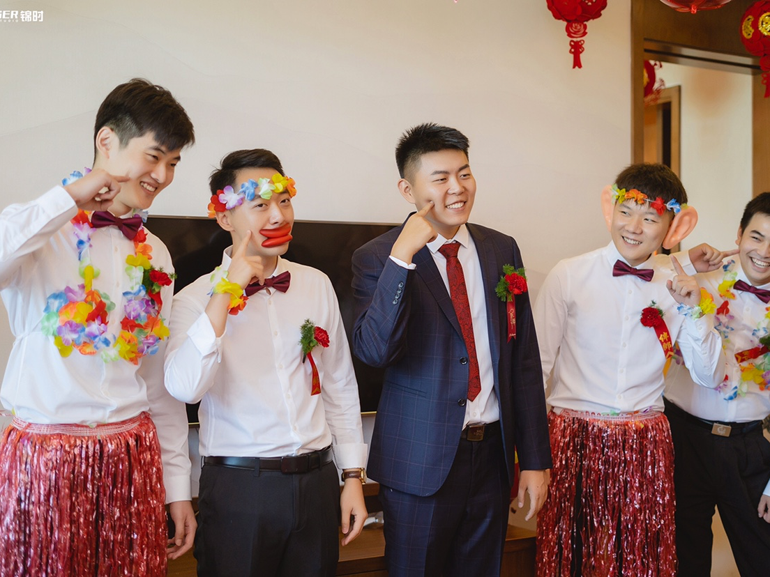 男方必备套餐结婚当天新郎妆另含妈妈妆一位