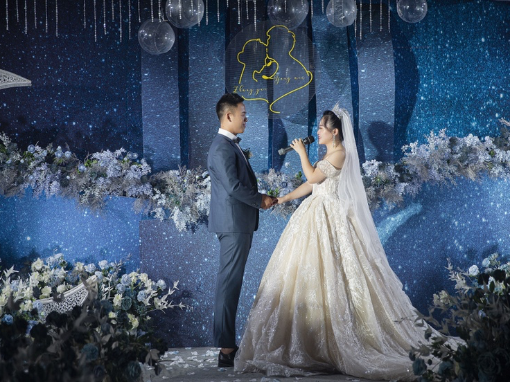 2021火爆的大氣夢幻星空婚禮，包含四大金剛