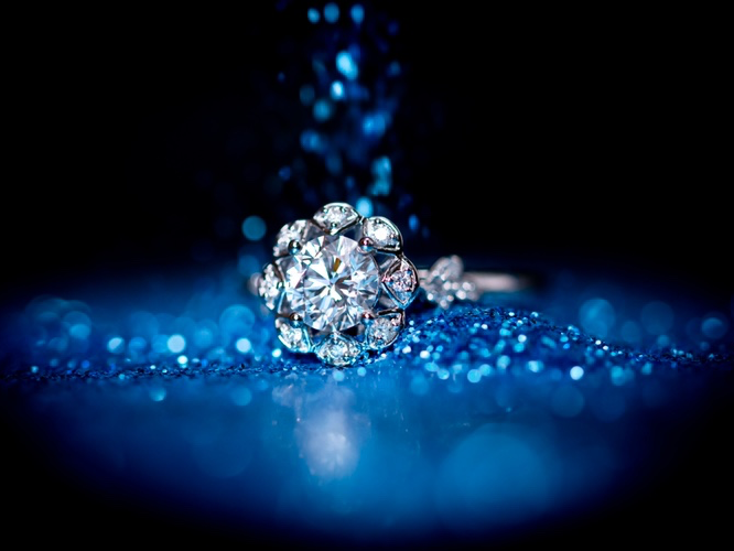 DK2021新品推荐月桂花钻戒定制