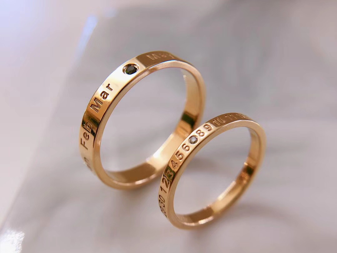 你的姓氏我的名字 非常有意义的对戒 昆明定制 