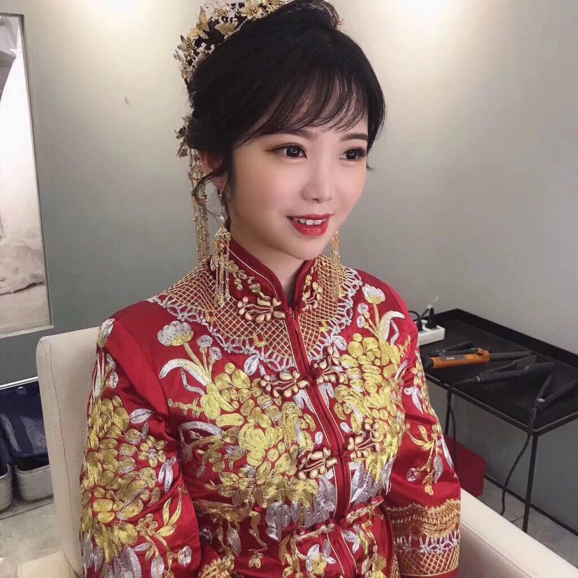  婚礼当天跟妆的约我啦[微笑][微笑]