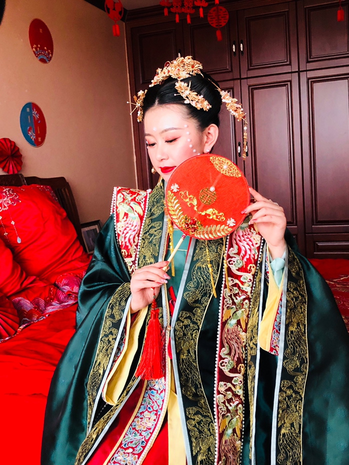 汉服新娘造型