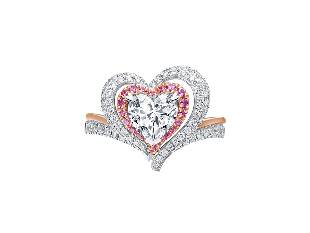 DR HEART系列简奢款求婚钻戒WJ0514