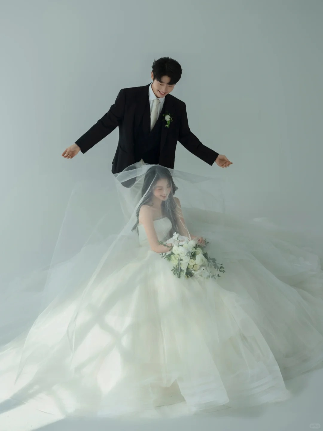 简约婚纱照
