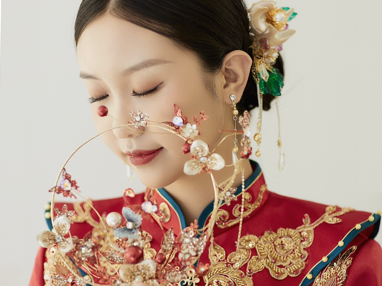 【墨白美妆】化妆总监精致妆容+轻奢发型4款