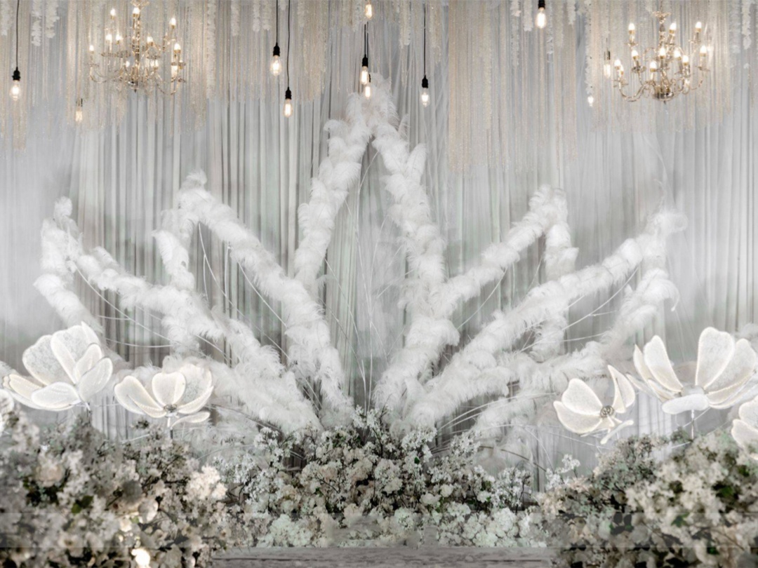 宜宾艾米白色极简风格婚礼