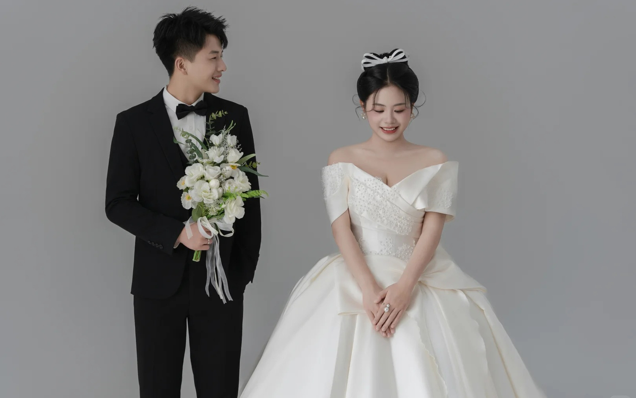 韩式高定系列客片欣赏！石家庄婚纱照必选商家