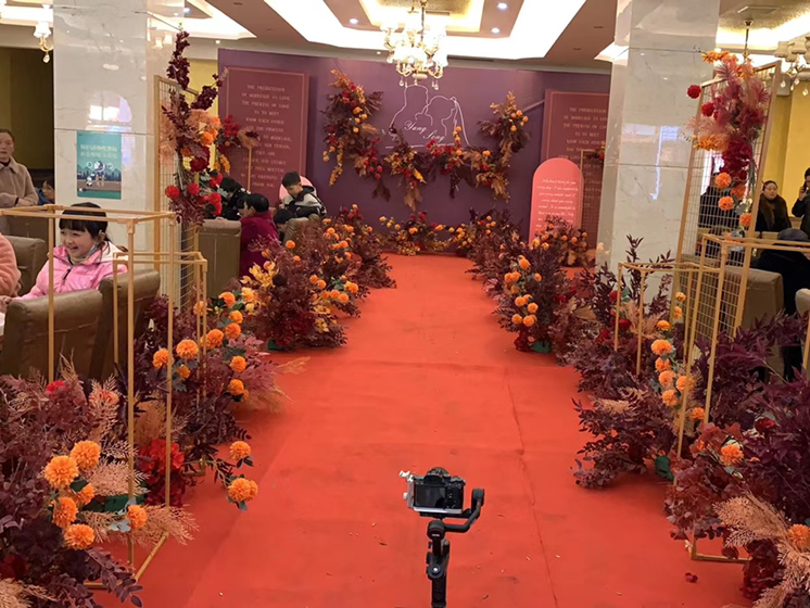 欧式红金色婚礼设计套餐\铂雅婚礼