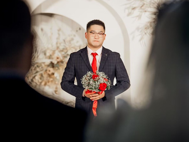 香檳色主題婚禮，愛的初體驗
