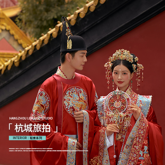 杭城印象•烟雨西湖•明制汉服婚纱照