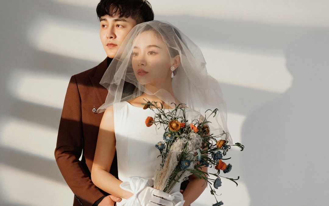 内景拍摄 轻婚纱  只限100对