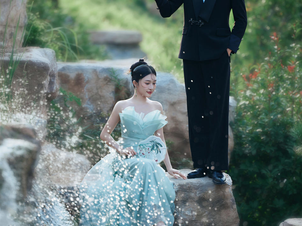 新中式园林-乐清婚纱照