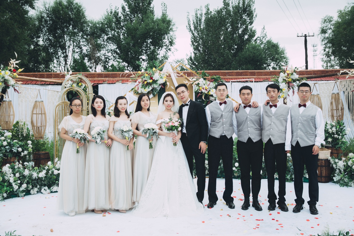 农村西式婚礼+回门中式婚礼  一切都是我想要的样子
