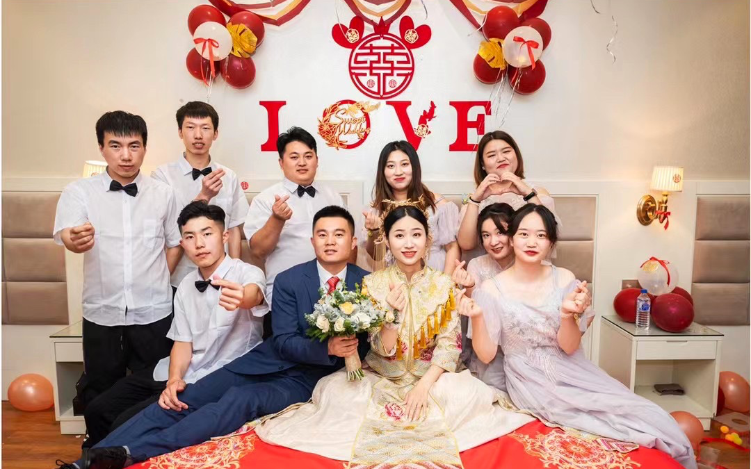 6·12唯美婚礼现场跟妆实拍