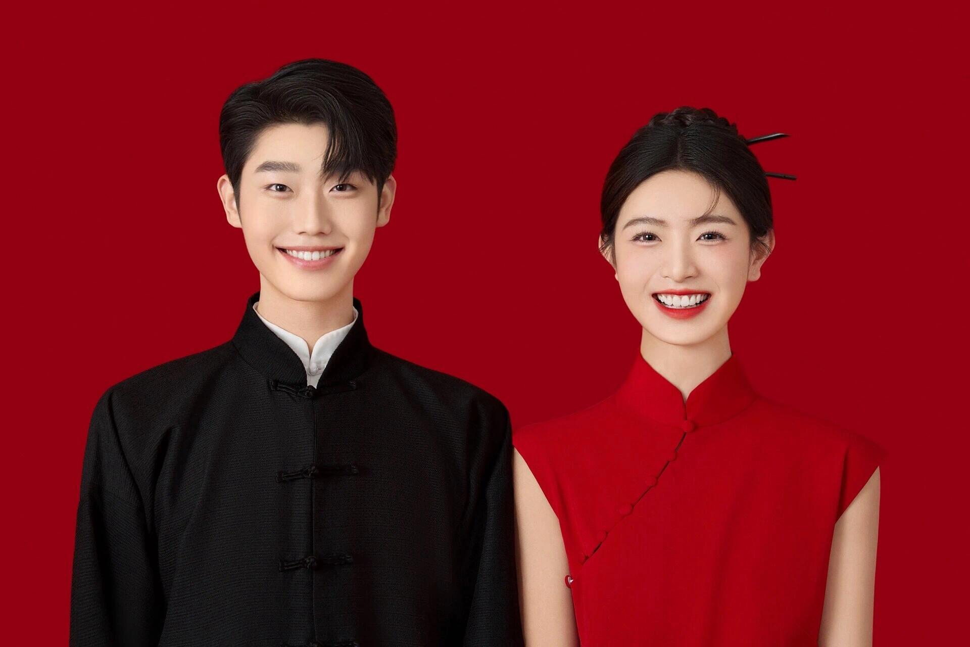 结婚登记照/证件照/+包服装+化妆造型民政局可用