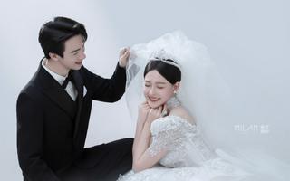 韩式简约婚纱照