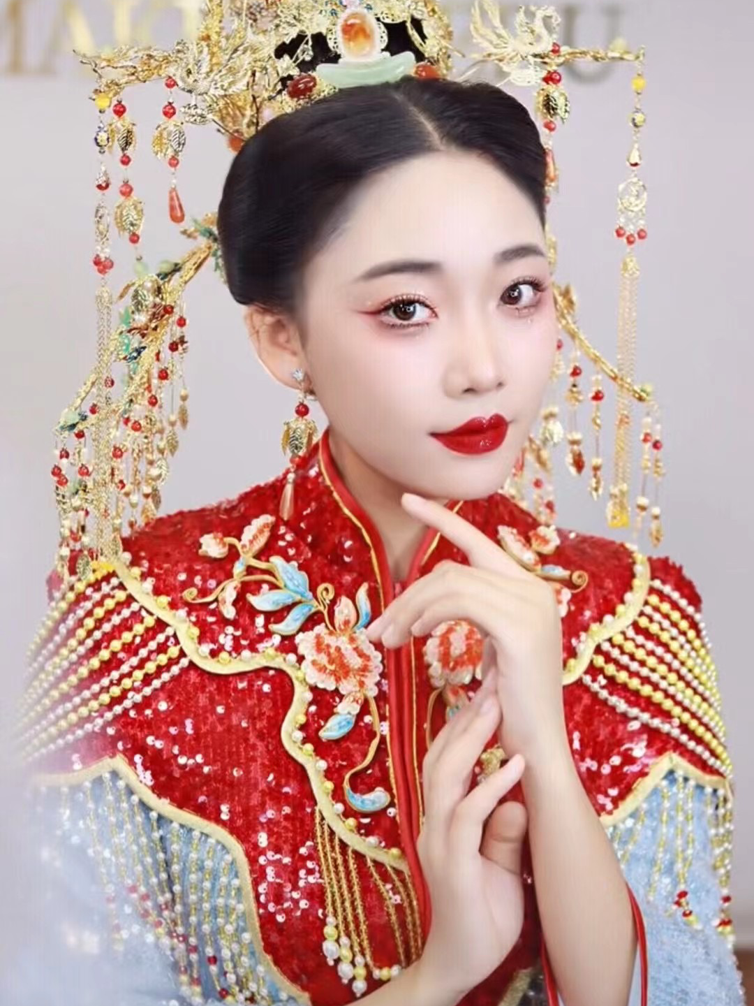 定制新娘妆造试妆