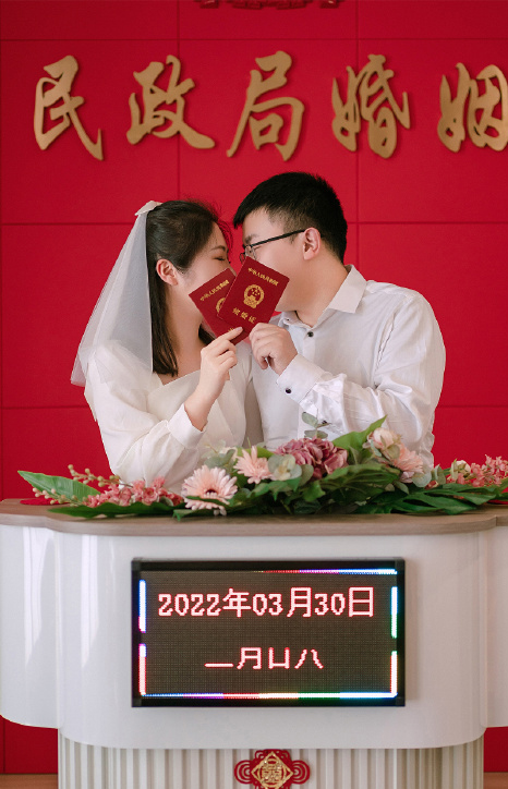 【領(lǐng)證跟拍】精修丨跟拍丨底片全送！