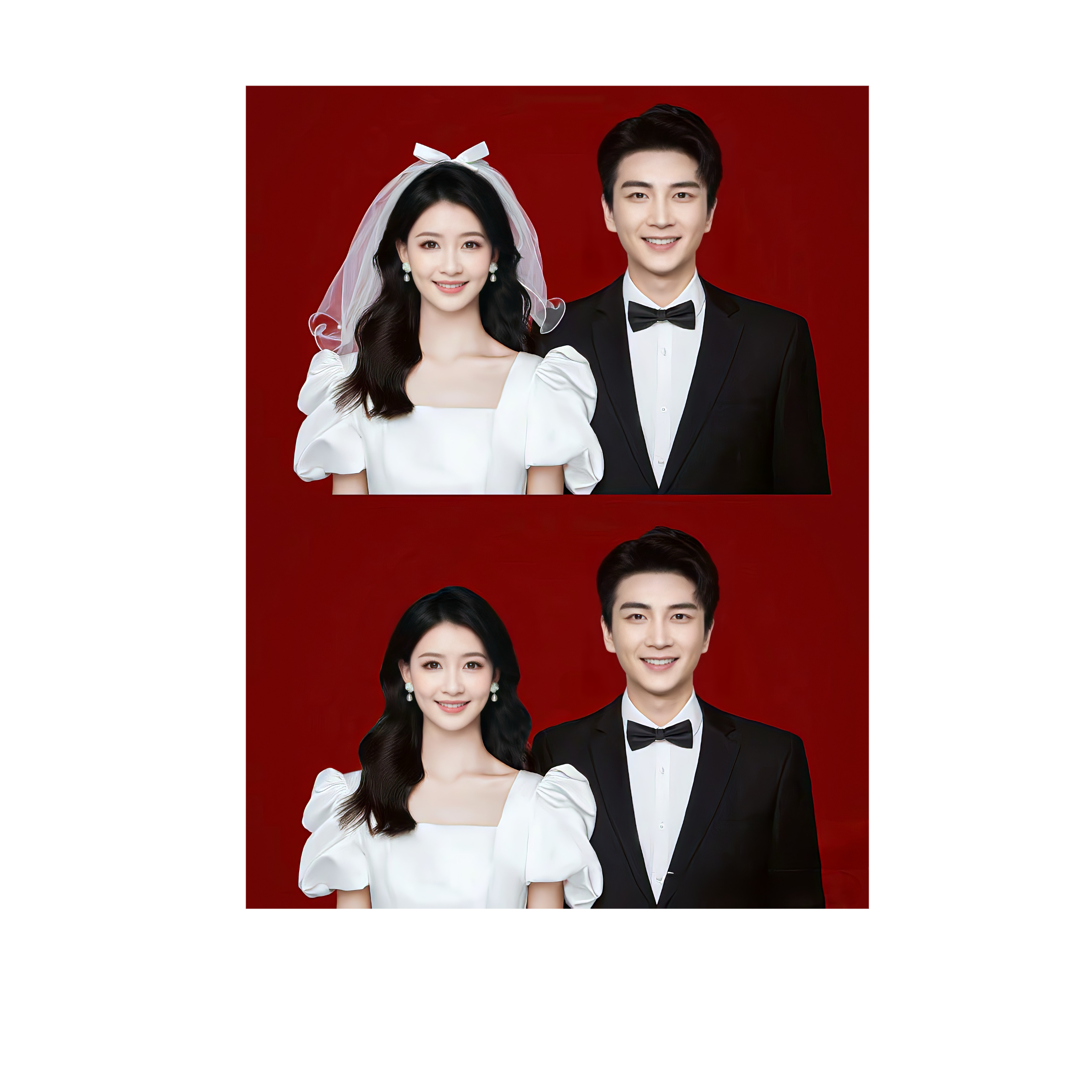 【結(jié)婚證件照】不要只穿白襯衫