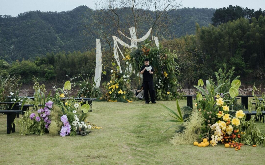 輕奢小清新戶外草坪婚禮