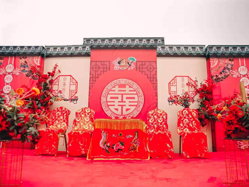 【艺雅婚礼】传统的中国风大红色系婚礼