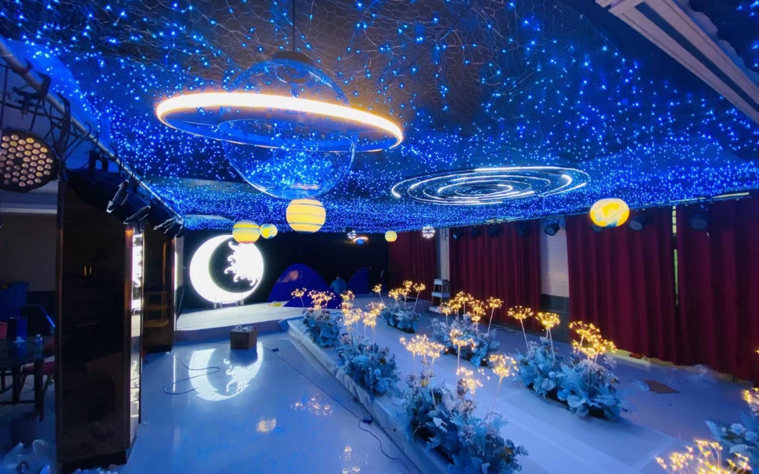 星空蓝色婚礼 梦幻且浪漫 （只包含现场布置价格）