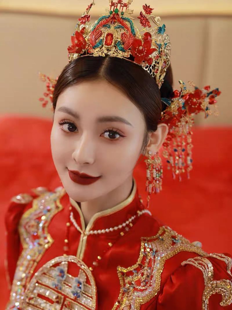 半天新娘浙江杭州萧山余杭临安绍兴等新娘早妆