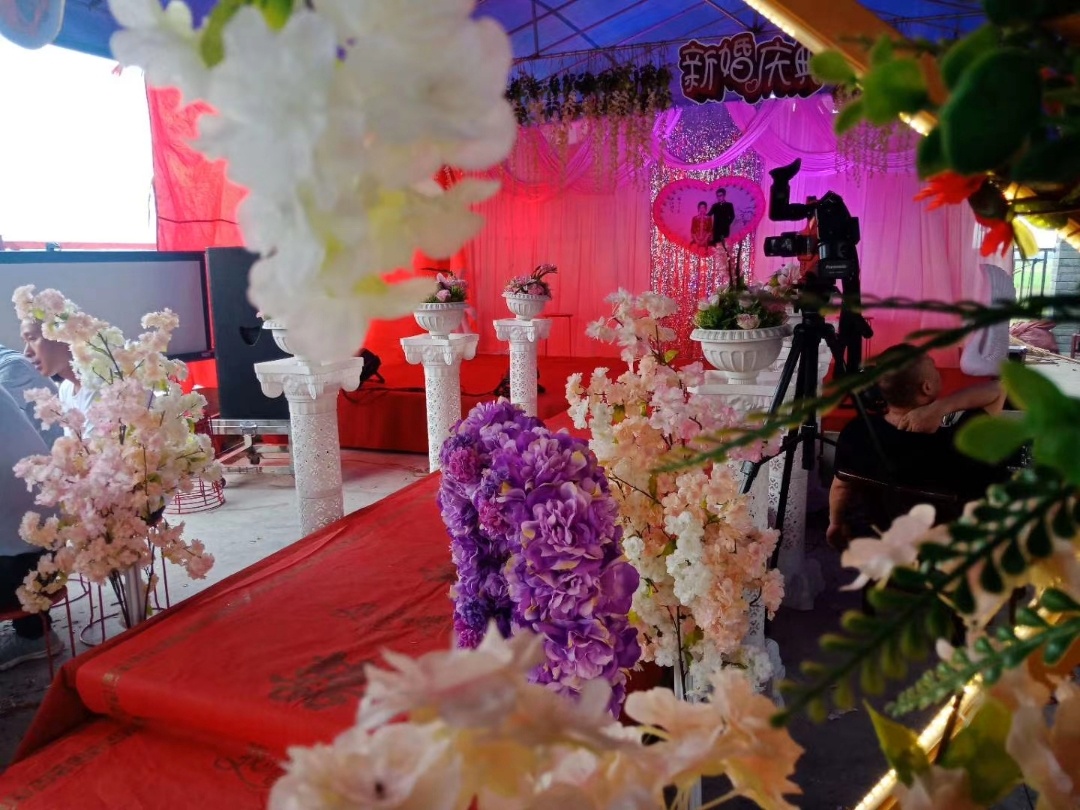 湘阴乡村简约大棚西式婚礼