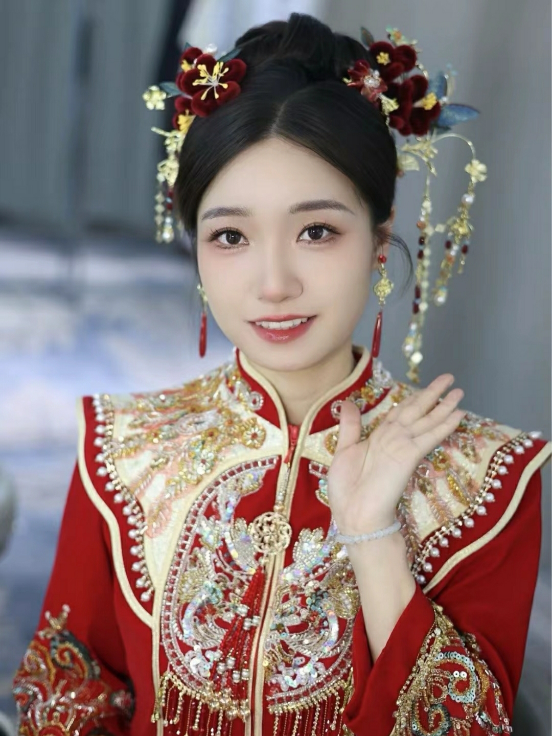 试妆成功#感谢我一级棒的化妆师