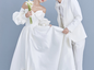 #常德非凡婚纱|爱的主婚照
《高定极简》
一袭白纱，一束捧花，
满分质感，纯粹无暇。