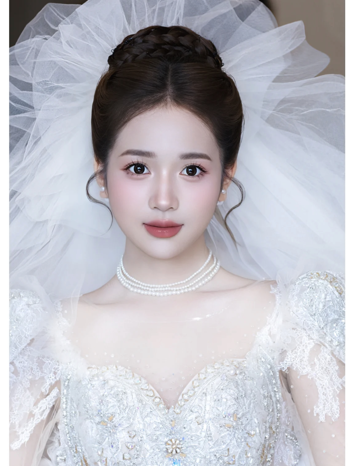 高性价比新娘全程跟妆3服3造