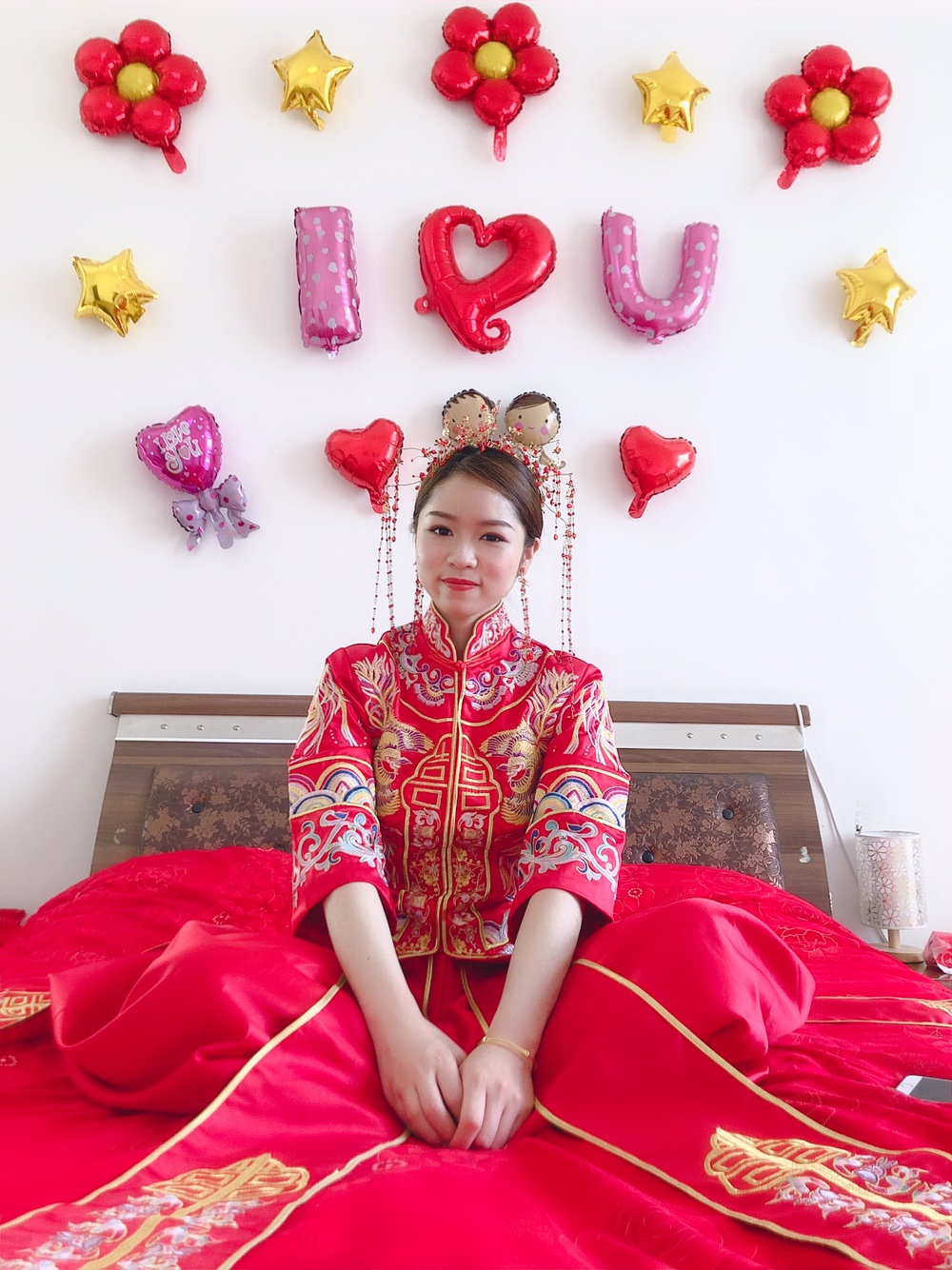💕礼服是租的 但是本女王很满意~