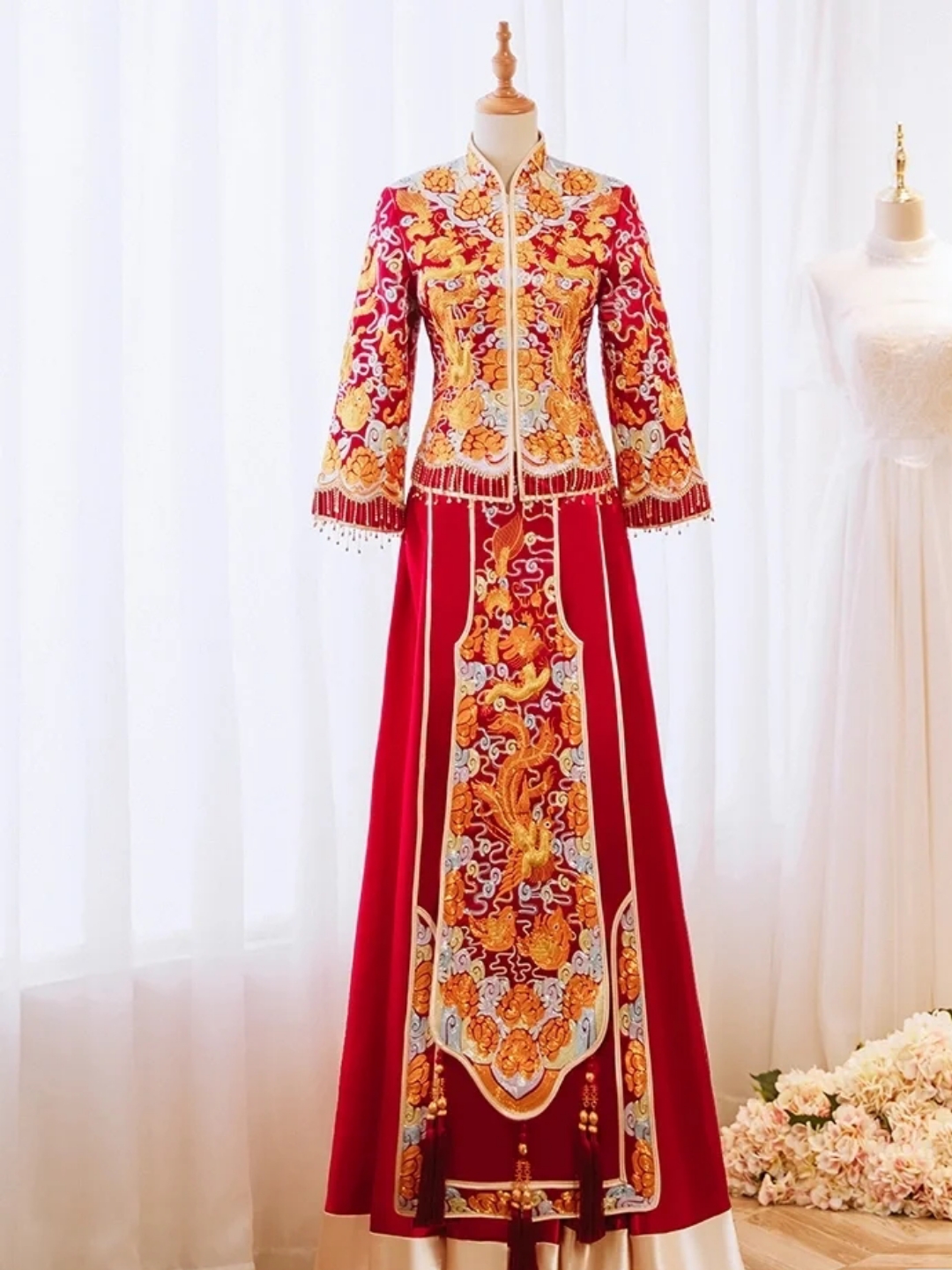 [Queen Mae Lee]新式中式手工秀禾服