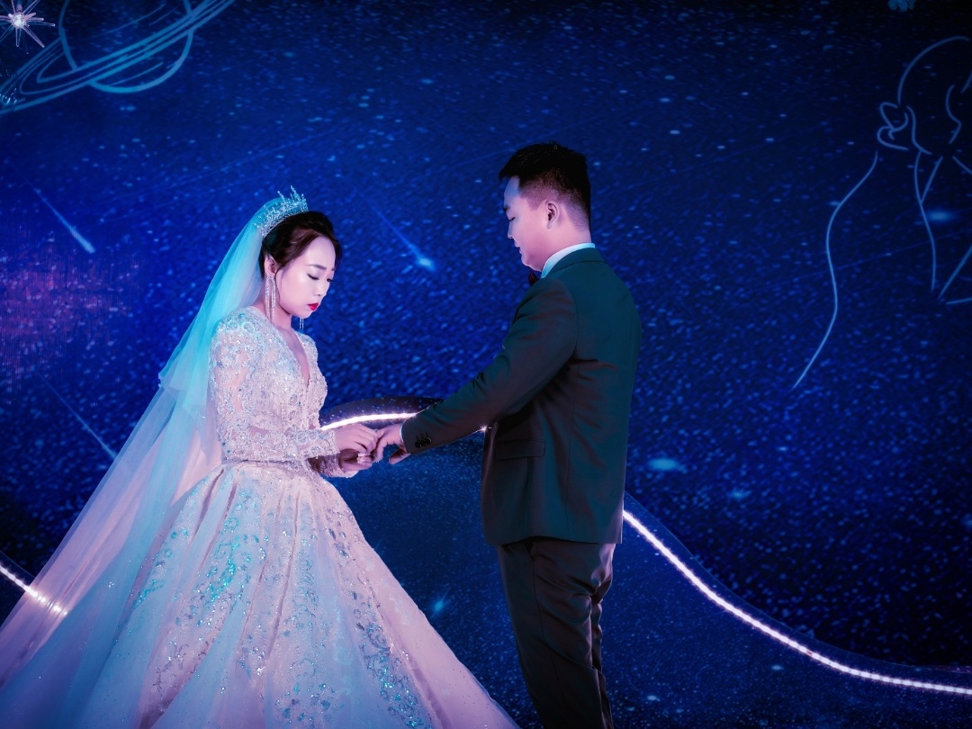 【曼蒂婚禮】岐山夢幻星空頂婚禮