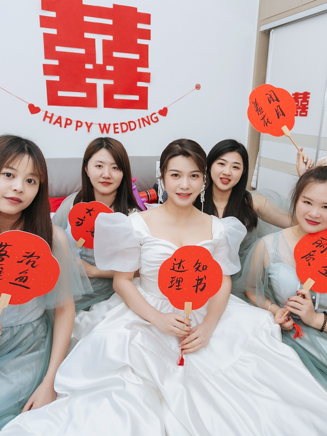 婚礼跟妆出门+主纱造型